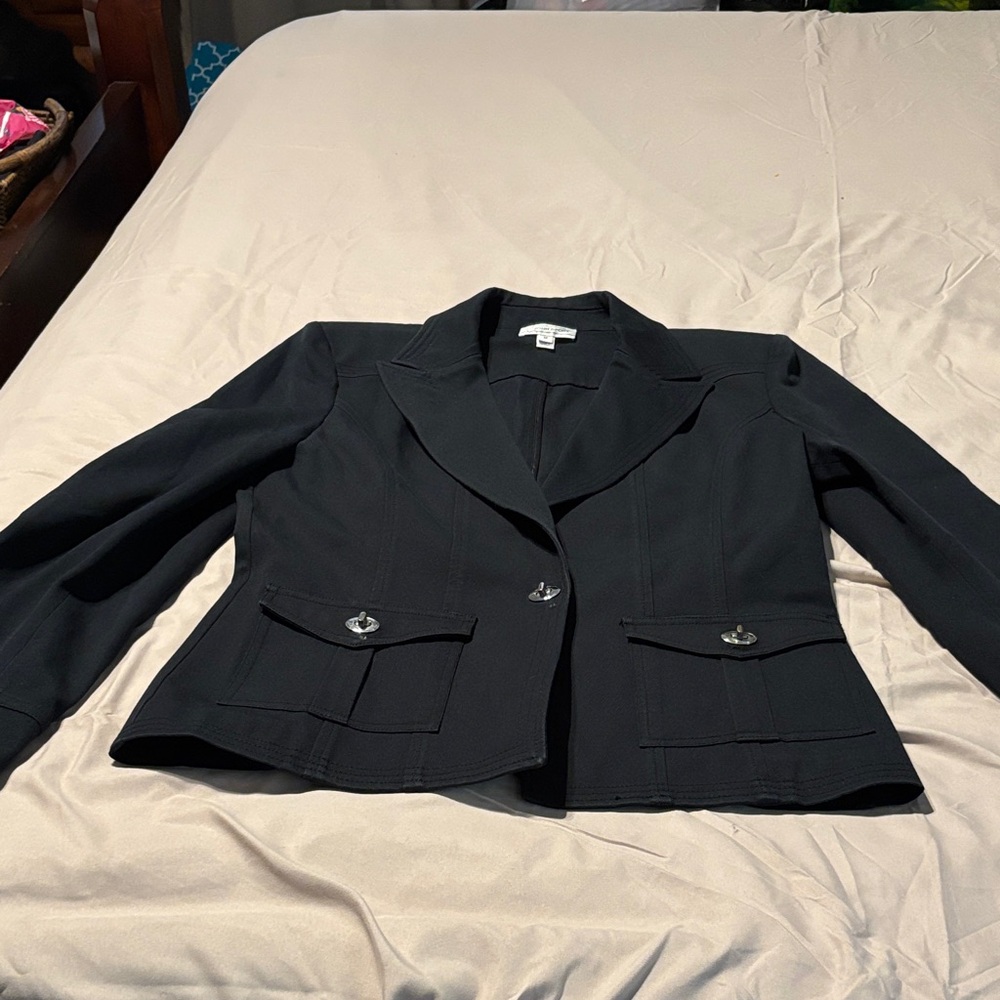 St. John Classic Black Blazer